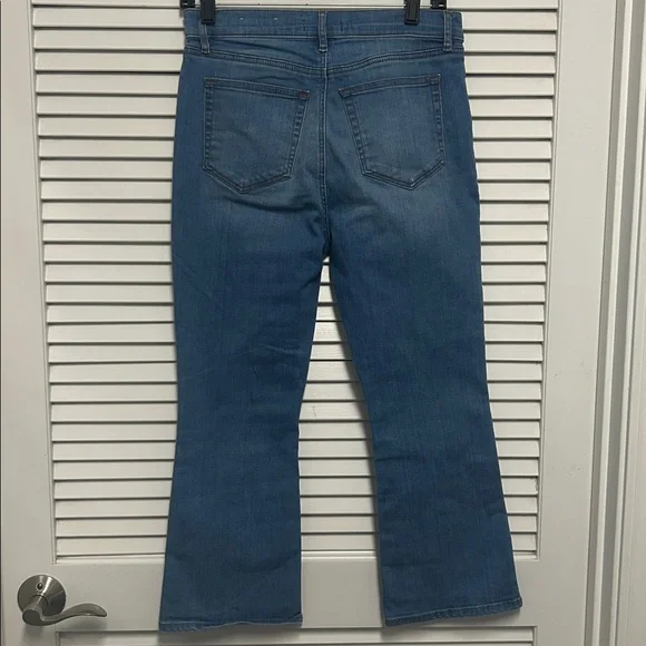 Loft Women’s Kick Crop Button Fly Non Distressed Jeans - Picture 2 of 4